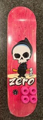 💀 Zero Lil Reaper Skateboard 8.0 PINK / Purple New Sealed Blind Tribute Deck 💀