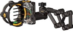 Trophy Ridge React H4 Bow Sight 4 .019 Pin RH Black Model# AATS0014R19