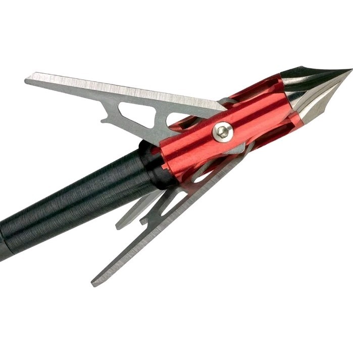 Rage 3-Blade Chisel Tip SC Broadhead 3-Pack – 100 Grain