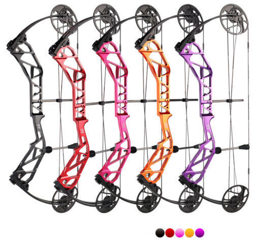 TOPOINT Compound Bow Set 19-70lbs Adjustable 320FPS Archery Hunting Target Shoot
