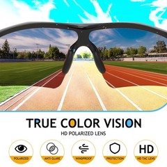Feisedy Kids Teens Baseball Polarized Sunglasses Sports Tr90 Frame Boys Girls
