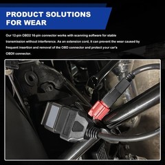 OBD1 Scanner Code Reader Diagnostic Tool Cable Adapter Universal OBD 1