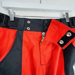 Mens Paintball Pants Size S Paintgall Red Black Padded Thick Tactical Team Gear