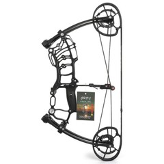 US Compound Bow Short Axis 30-70lbs Dual-use Steel Ball Arrow Hunting Fish RH LH