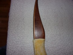 Vintage Custom Made Wood Left Hand Long Bow