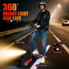Freeboy J15max Electric Scooter 10» Offroad Tire 1600W 48V/18Ah E-Scooter 33mph