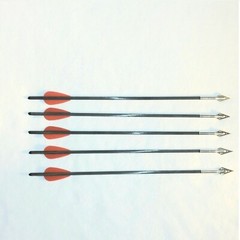 5 X hunting bolts for MINI- STRIKER with removable broadheads