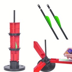 WTC30695 columnar fletching jig Cupid Columnar Fletching Jig Red {Combined ship}
