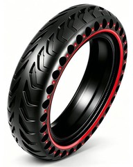 8.5×2.0 (50/75-6.1) Solid Tires for Electric Scooter, 2 Pack | Airless; Punct…