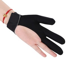 Men Women Billiards Glove for Left Hand 3 Fingers Elastic Pool Glove Shooters…