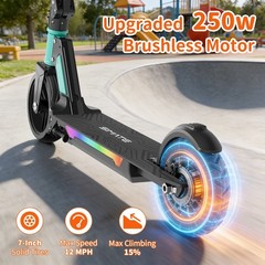 Commugo 250W Electric Scooter for Adults Foldable Long Range High Speed Commuter