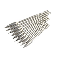 80/100/120 Grain Archery Arrowheads ID3.2mm Point Arrow Field Bow Hunting Target