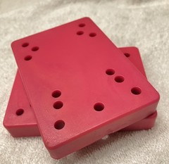 NOS Vintage Skateboard Riser Pads 80’s Pink