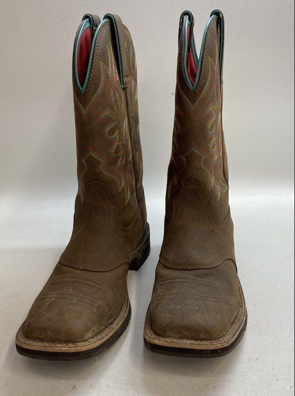 Ariat Fatbaby Heritage Distressed Brown Western Cowboy Boots Women’s Size 6B