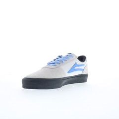 Lakai Manchester Mens White Suede Lace Up Skate Inspired Sneakers Shoes