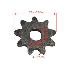 #35 12T Tooth Go Kart Centrifugal Clutch 3/4″ Bore Chain Sprocket Mini Bike ATV