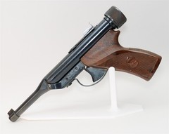 Nice! Hy-Score 800 Blued Rifled Barrel .22 Cal Single Shot Target Pellet Pistol
