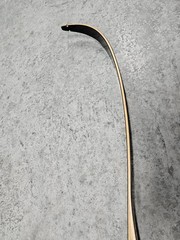 Bear Archery Black Bear Glass Powered Vintage Recurve Bow Brown 45lbs. 60in.