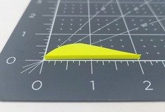 2.0″ Flo Yellow Raptor II R2 Vanes By Norway Industries: Bulk Pack Of 500 Count