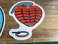 Lot Of 5 Thunder Skateboard Trucks Stickers Antihero Krooked Dlxsf
