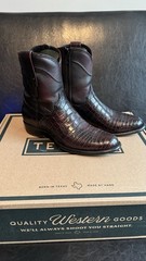 Tecovas Dean – Black Cherry Crocodile – 8.5D