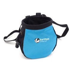 Climbing Chalk Bag w/ Strawstring Zipped Pocket Adjustable Belt Gymnastics US