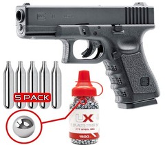 Umarex Glock 19 Gen 3 Air Pistol .177 Cal w/ BB & 5 CO2 (2255200) – Open Box