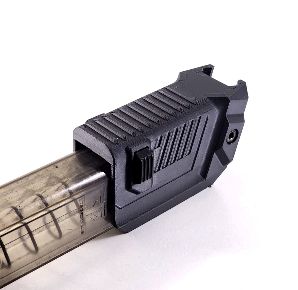 Angled Magazine Pouch for Glock Double-Stack Mags – Picatinny 1913 Rail Mount