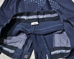 FOUGARZA-Navy Poly/Nylon/Spdx, Womens Athletic Equestrian Riding Breeches-(24)