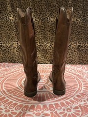 Frye Women’s Leather Paige Tall Riding Boots Cognac US 8.5B MPN 3476534-C0G