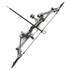 Hunting Mini Bow Arrow Set 16lbs Compound Bow Game Gift Practice Shooting Target