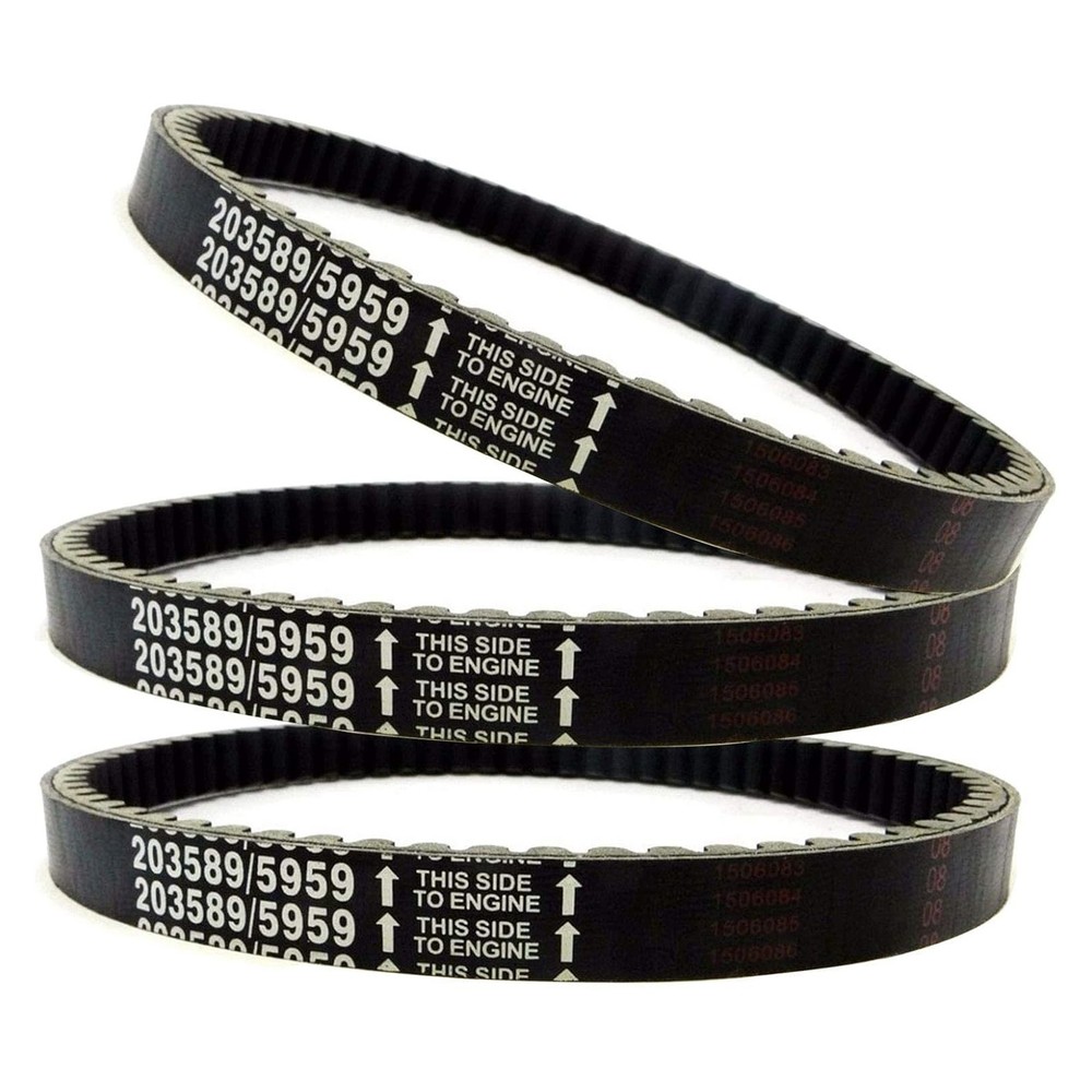 3pcs Replacment for Torque Converter Clutch Drive 5959 Belt Go Kart 30 Series