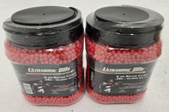 6mm Ultrasonic Air Soft RED High Velocity .12G BBs 20,000 Rounds CASE Softair