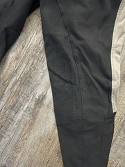 Dover Saddlery Breeches Womens Size 32 Equestrian Horse Riding Pants~Black/Gray