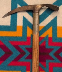 Vintage Interalp Camp Eiger Ice Axe Long Italy Swiss Piolet Inter Alp 27.5″‘