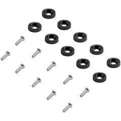 1.8 cm x 0.6 cm Metal Spacer Screws for Scooter License Plate For battery Guard
