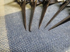 5 Vintage Used Glue On Hilbre Broadheads