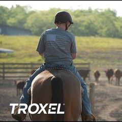 Troxel Spirit Full Coverage Horse Riding Helmet, Low-Profile Medium, Freedom