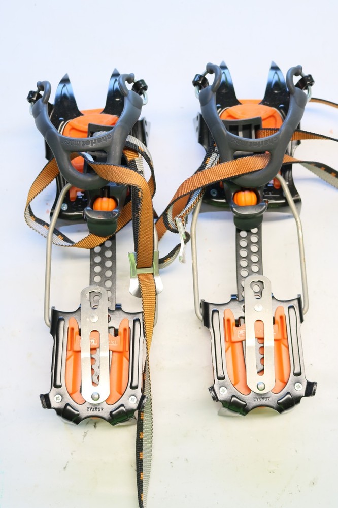 Petzl Charlet Moser 12-Point Adjustable Mountaineering Boot Crampons Ice Spikes