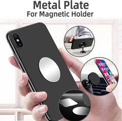 Metal Plates Adhesive Sticker Replace For Magnetic Mount Phone Holder