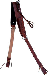 Horse Western Leather Complete Flank Cinch Set Rear Flank Back Cinch Girth Sa…