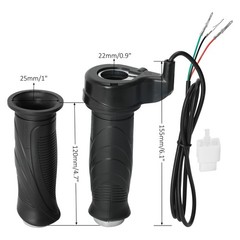 36v 800w Brushless Controller Throttle Forward Reverse Switch E-Bike Gokart Quad