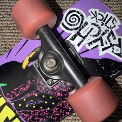 VISION PSYCHO STICK ORIGINAL SHAPE REISSUE 10 INCH SKATEBOARD COMPLETE