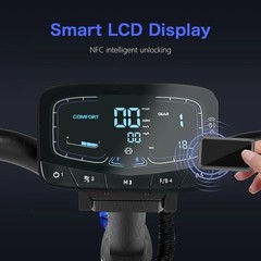 App Control Adult 5000W Electric Scooter 50mph 60V25AH Folding NFC Dual Motor US