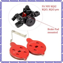 2 Pairs Brake Pad Ceramic fit NIU KQi Electric Scooter