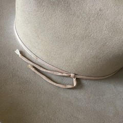 Vintage Stetson Ranger Style Felt Cowboy Hat Size 7 Tan Silverbelly Western