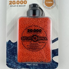 Splat-R-Ball 7.5mm Orange Ammo 20,000 Rounds Certified SplatRBall New Sealed