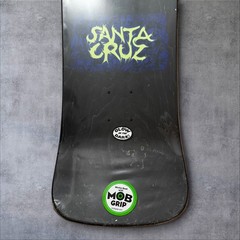 Santa Cruz Tom Knox Firepit Glow In The Dark Skateboard Deck