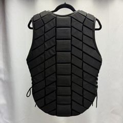 Phoenix Equestrian Protective Riding Vest Adult Small Size 36 Black Zip Horse