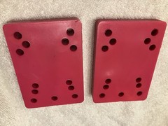 NOS Vintage Skateboard Riser Pads 80’s Pink